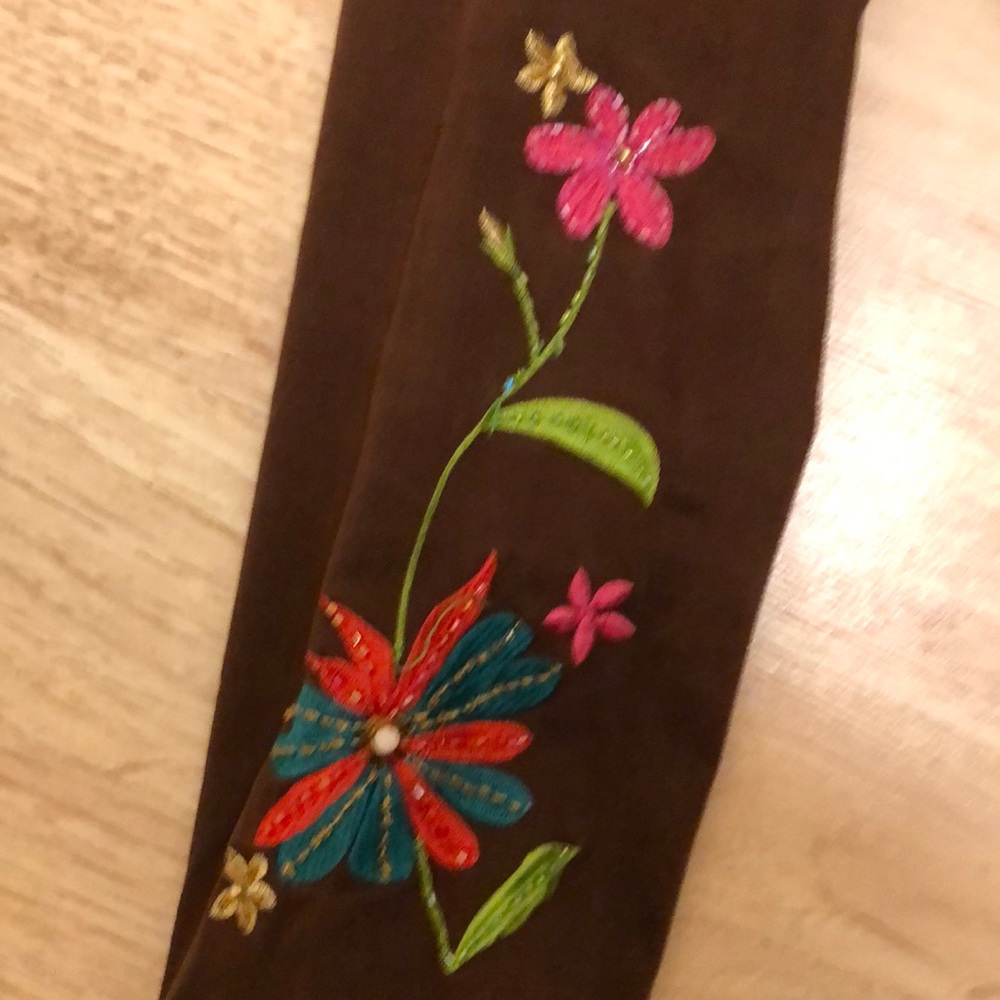 1970s inspired embroidered coat medium - Picture 3 of 8